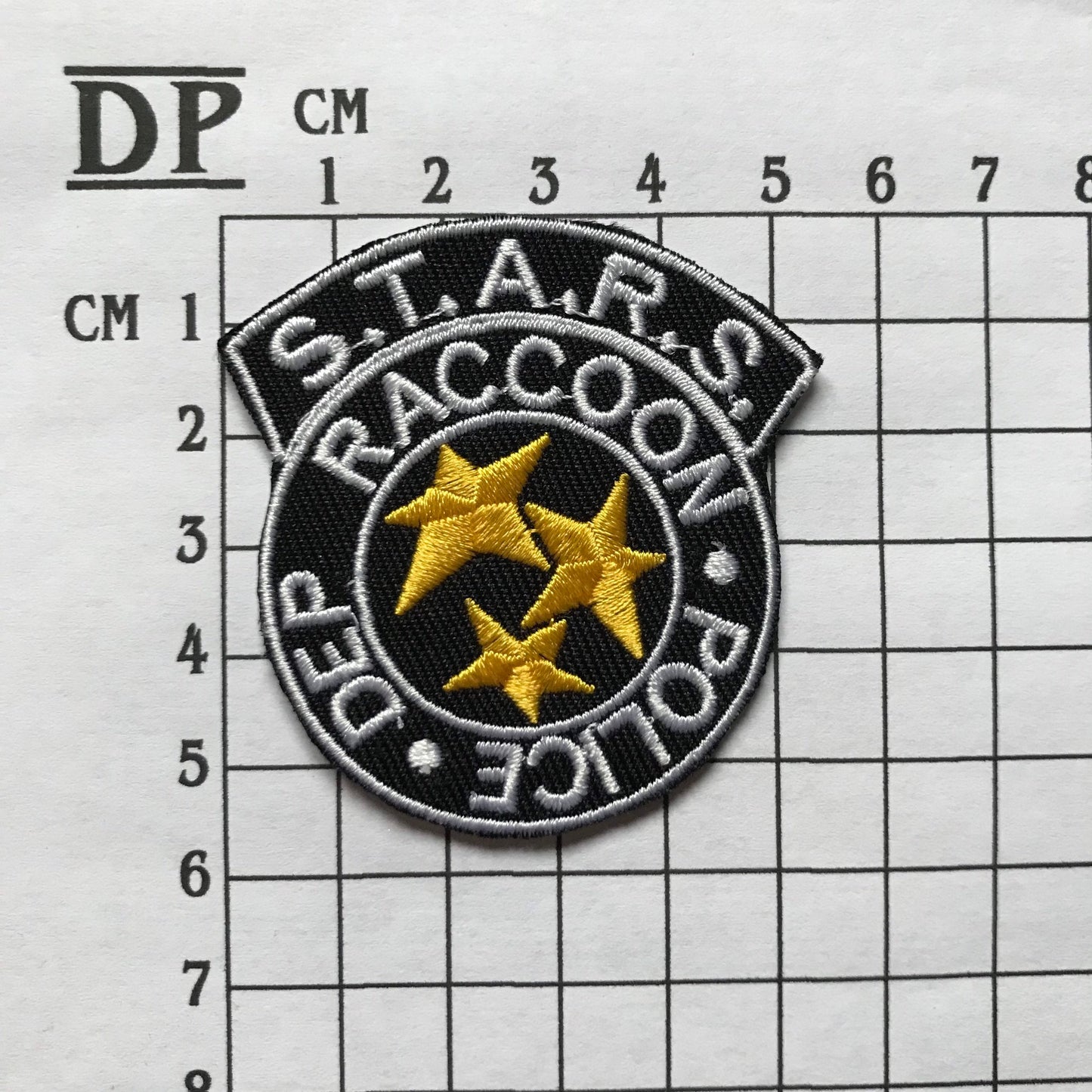 Resident Evil Jill Valentine Uniform Embroidered Patch Sew On Iron On Badge Parche DIY Costume S.T.A.R.S. Raccoon City - Demogorgon Patches