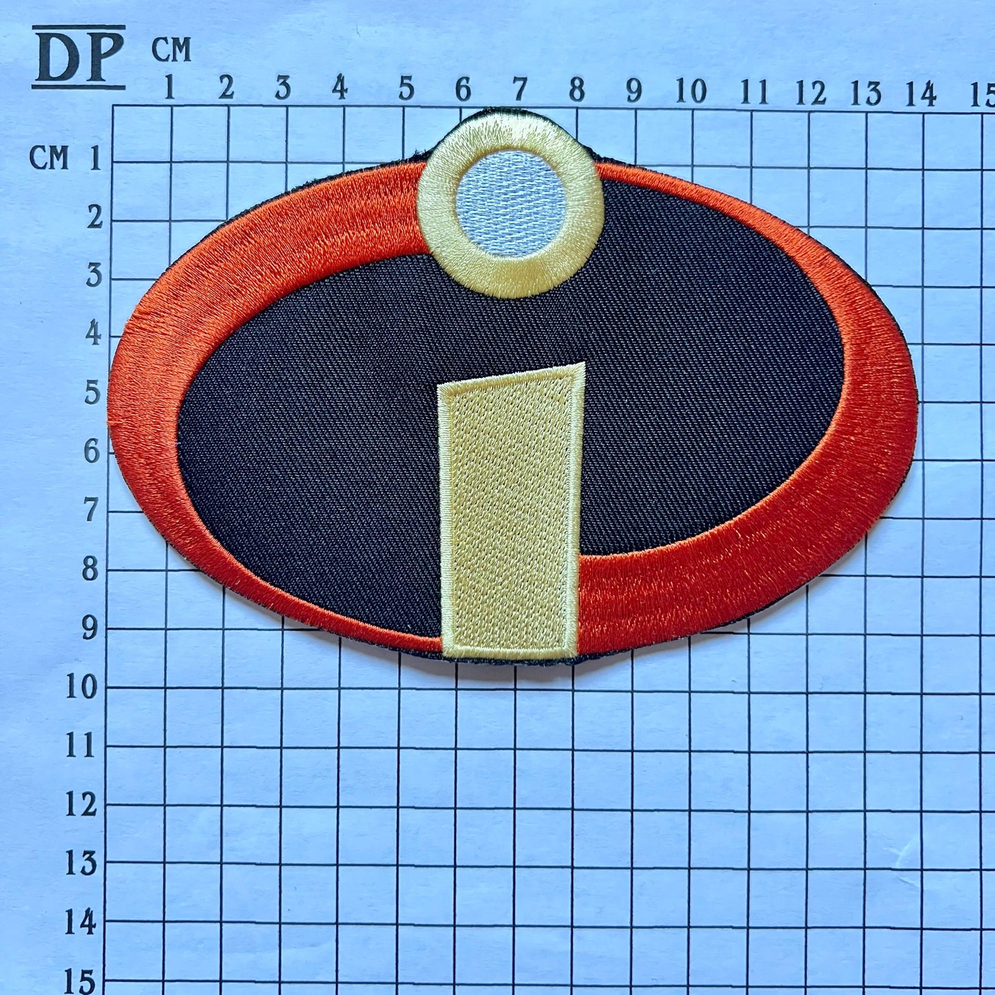 The Incredibles Patch Embroidered Sew On Iron On Patch Badge Parche DIY Costume Disney Pixar Los Increíbles - Demogorgon Patches - DP