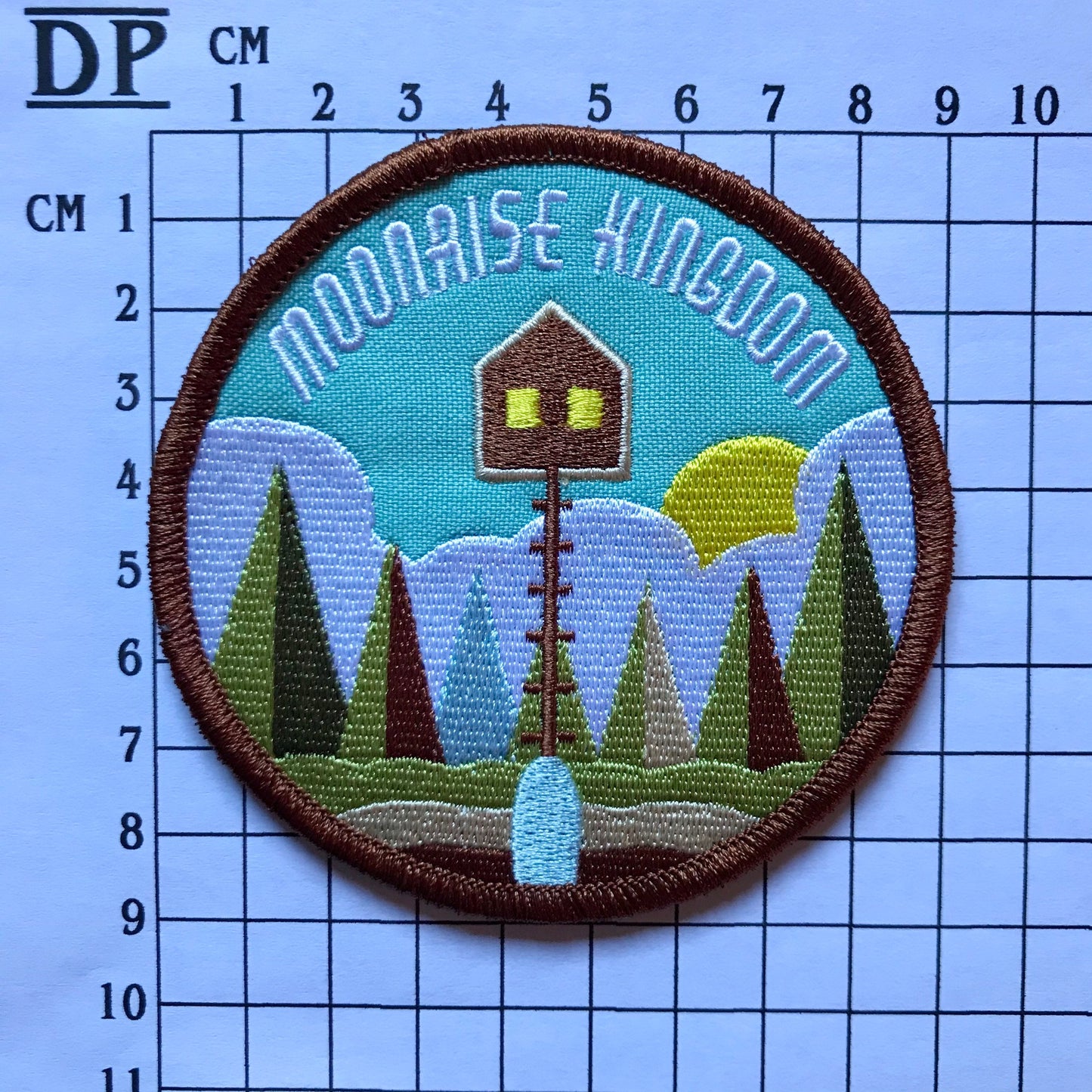 Moonrise Kingdom Embroidered Sew On Iron On Patch Badge Parche DIY Costume Wes Anderson - Demogorgon Patches -DP
