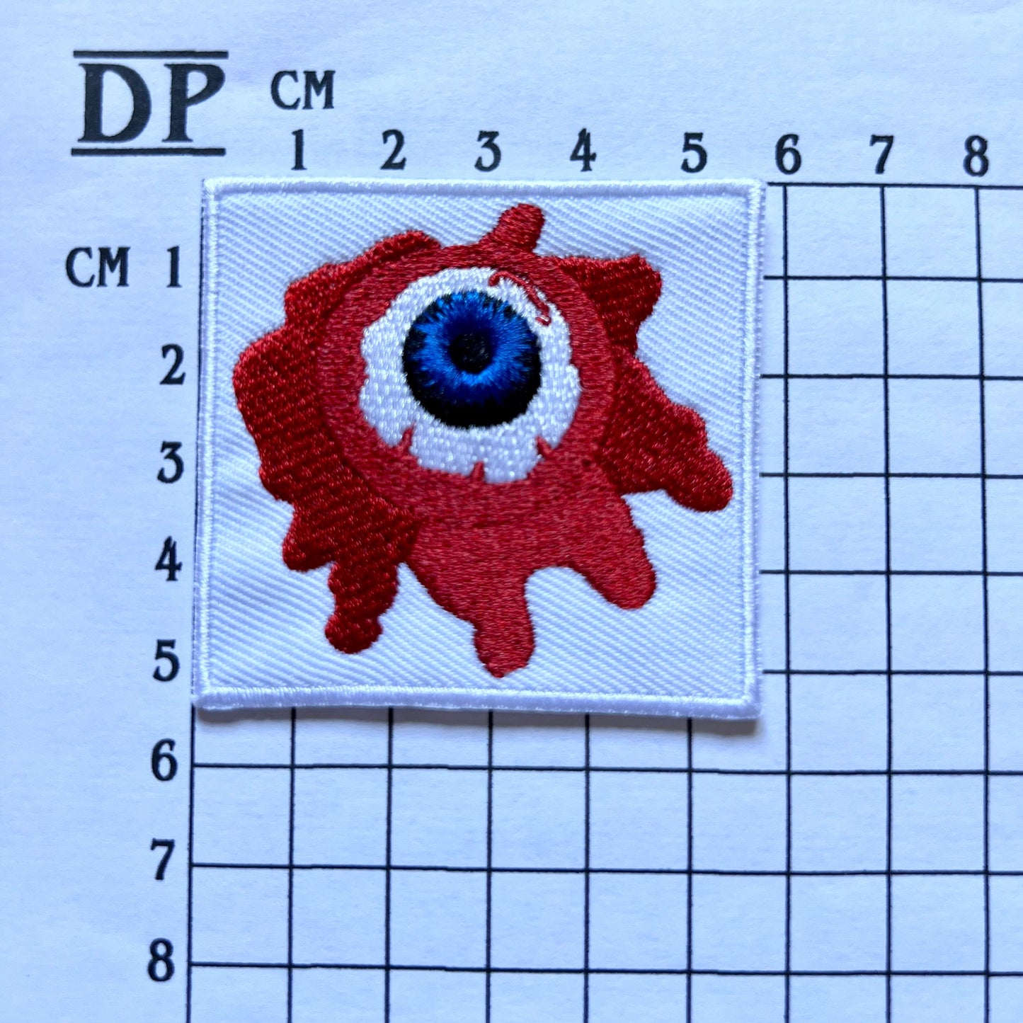 A Clockwork Orange Bloddy Eyeball Cuffs Droogs Patch Embroidered Costume Iron On Sew Badge DIY Prop Alex DeLarge Uniform Georgie Dim Pete