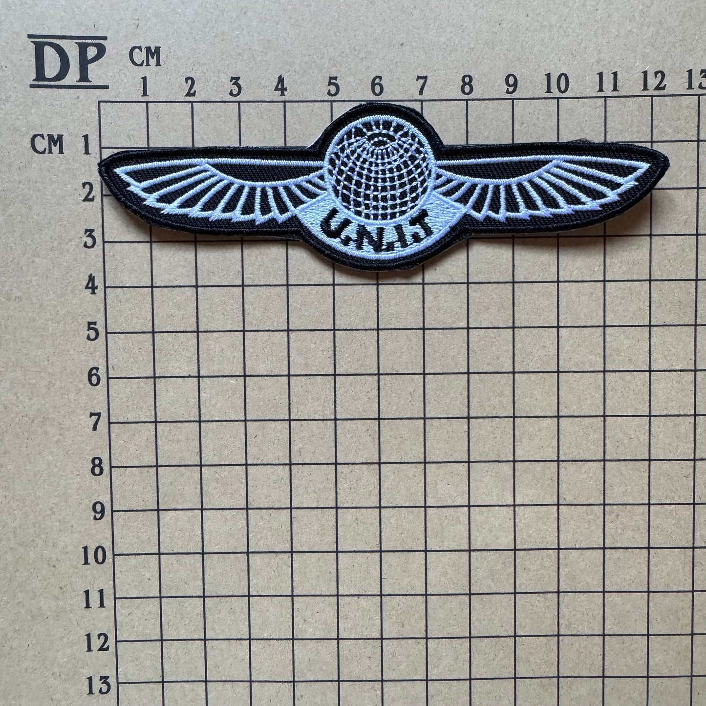 Doctor Who U.N.I.T. Beret Chest Embroidered Patch Iron On Sew Badge DIY Prop United Nations Intelligence Taskforce Costume Uniform Hat Tenth