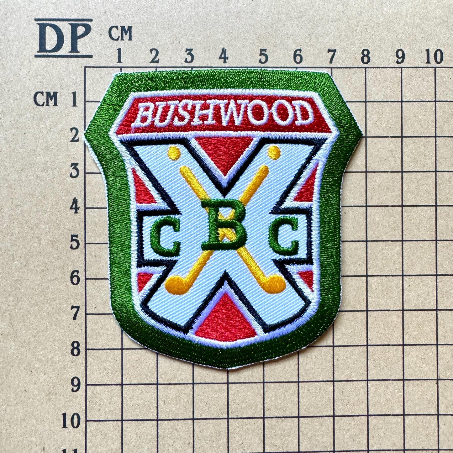 Caddyshack Bushwood Country Club Embroidered Patch Iron On Sew Badge DIY Prop CBC Hat Cap Caddie Danny Noonan Golf Ty Webb Al Czervik Gopher