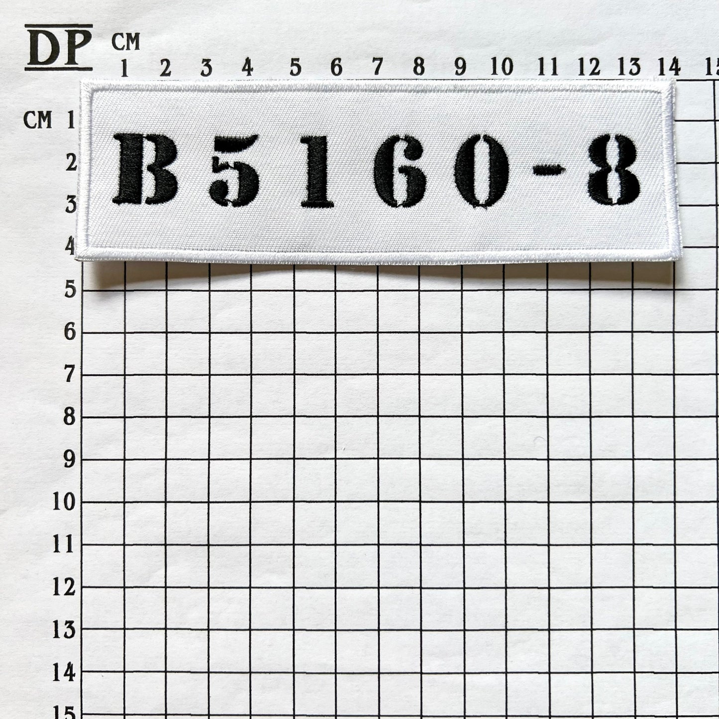 The Silence Of The Lambs Hannibal Lecter Inmate Number B5160-8 Patch Embroidered Iron On Sew Badge DIY Prop Costume Clarice Buffalo Bill Red