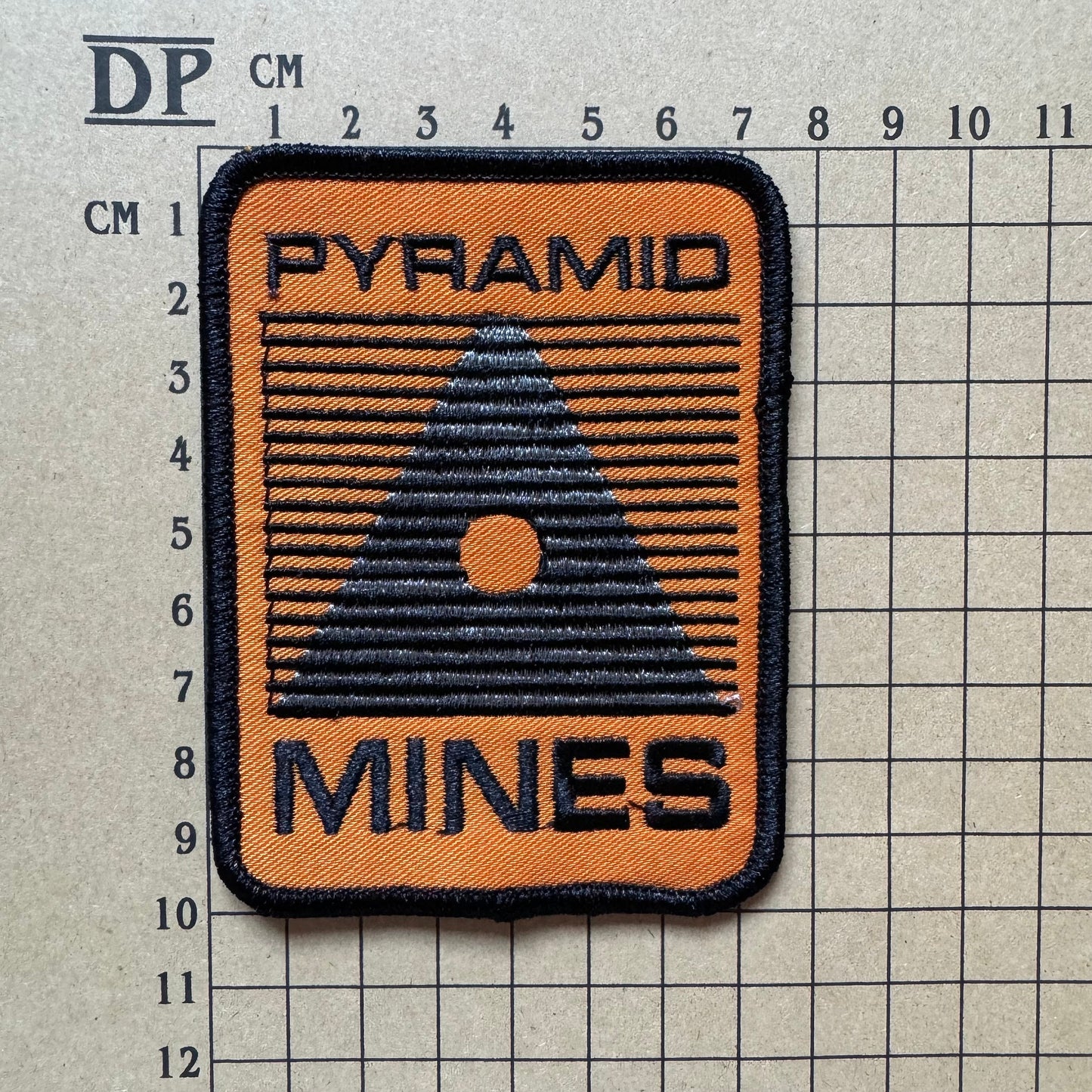 Total Recall Pyramid Mines Uniform Embroidered Patch Iron On Sew Badge DIY Prop Costume Carl Hauser Doug Quaid Federal Colonies Rekall Lori