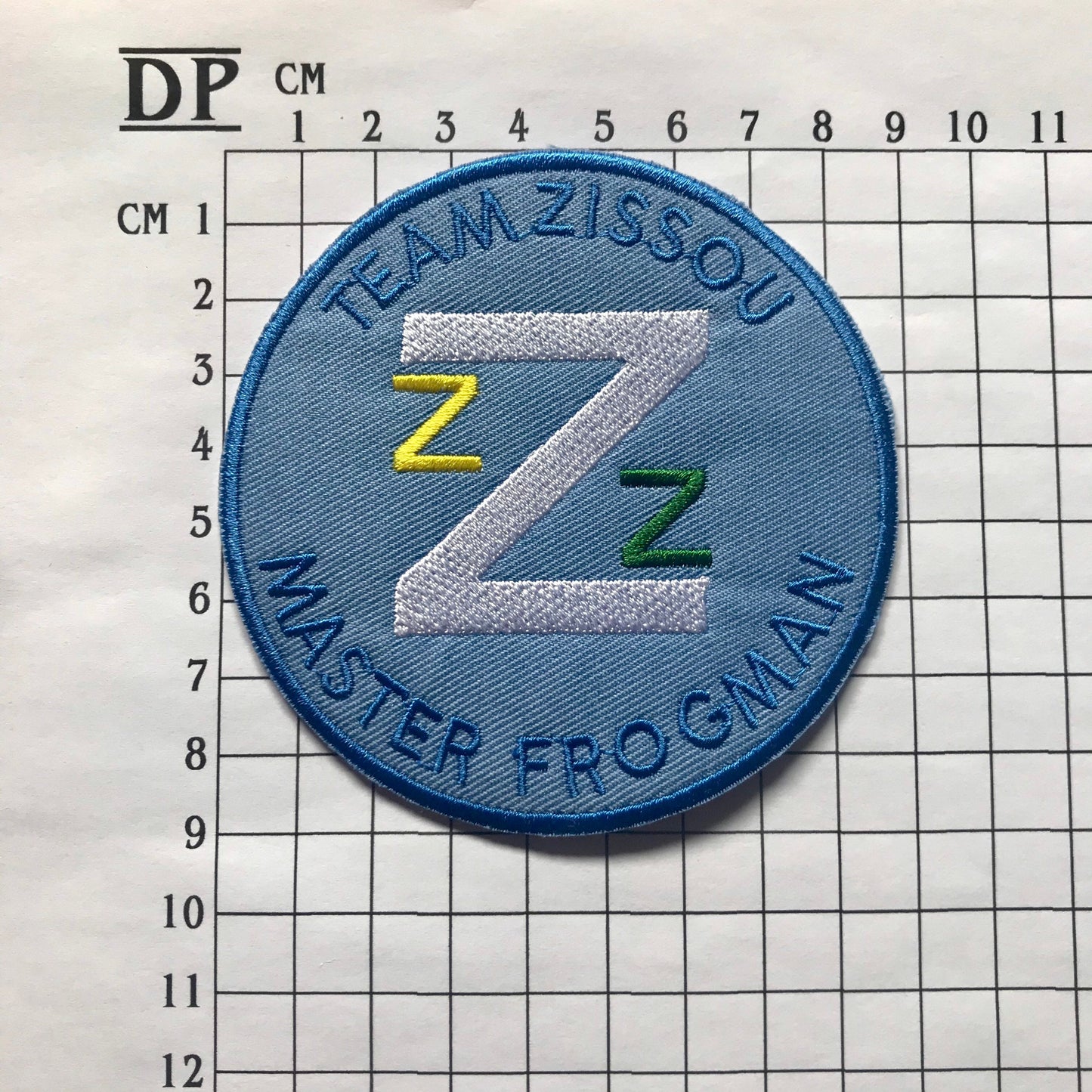 Life Aquatic Team Zissou Master Frogman Crew Uniform Embroidered Sew On Iron On Patch Badge Parche DIY Costume - Demogorgon Patches -DP