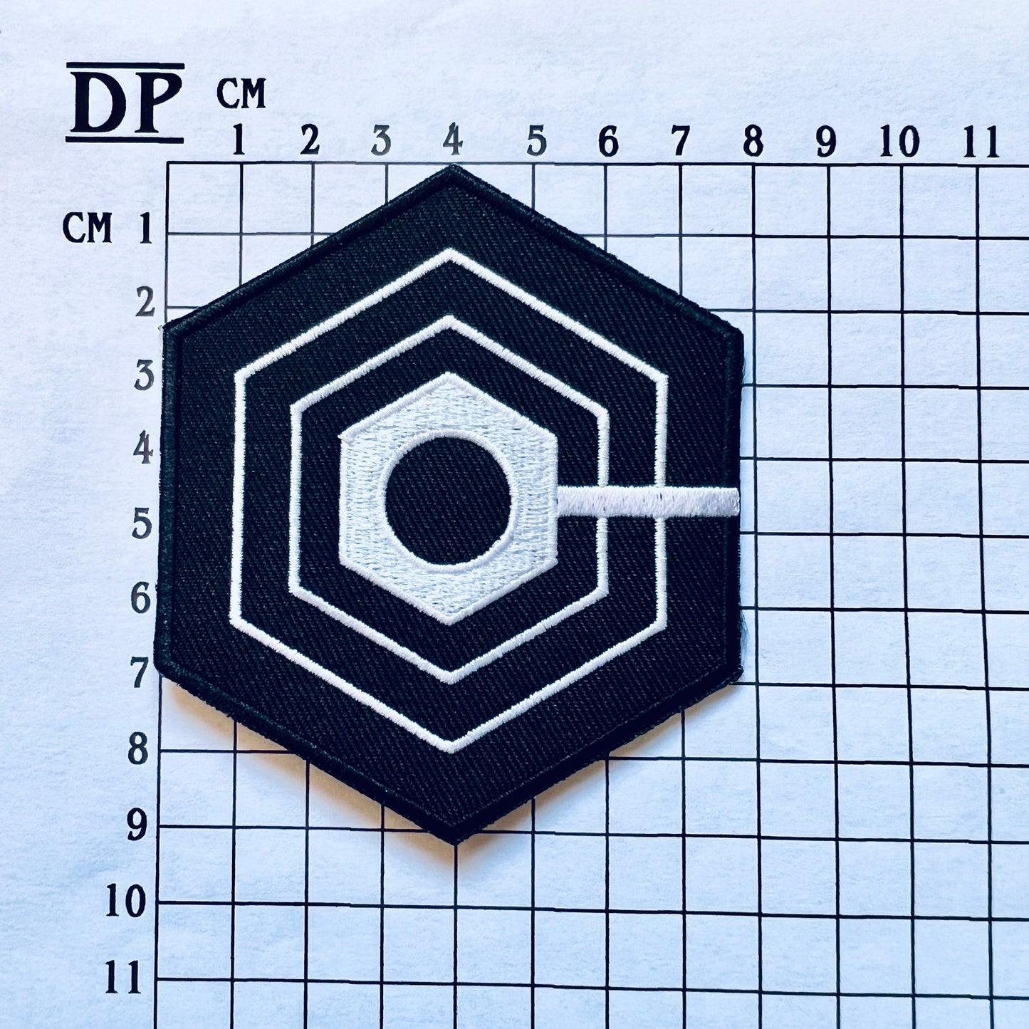 Inside Job Cognito Inc. Uniform Patch Embroidered Iron Sew On Badge DIY Prop Reagan Rand Ridley Brett Hand Magic Myc Glenn Dolphman Costume
