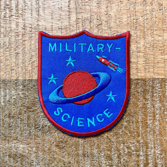 Asteroid City Gen Military Science Embroidered Patch Uniform Iron On Sew On Badge DIY Prop Wes Anderson General Gibson UFO Augie Midge Dinah
