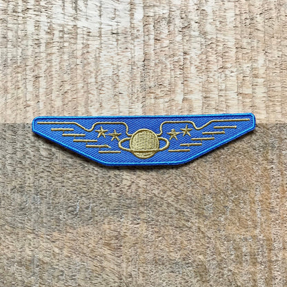 2001: A Space Odyssey Uniform Patch Complete Set David Bowman Embroidered Sew On Iron On Patch Badge DIY Costume - Demogorgon Patches - DP