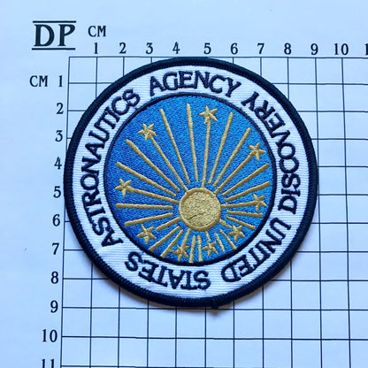 2001: A Space Odyssey Uniform Patch Complete Set David Bowman Embroidered Sew On Iron On Patch Badge DIY Costume - Demogorgon Patches - DP