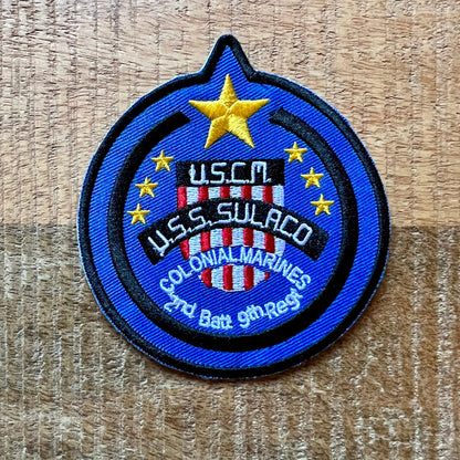 Aliens USCM Embroidered Crew Patches Iron On Sew Badge DIY Prop USS Sulaco Ellen Ripley Weyland Yutani Hudson Private Vasquez Al Apone Hicks