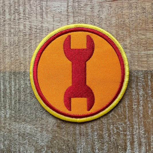 Team Fortress 2 Engineer Dell Conagher Uniform Embroidered Patch Iron On Sew Badge DIY Prop Costume TF2 Defense Blu Koth Game