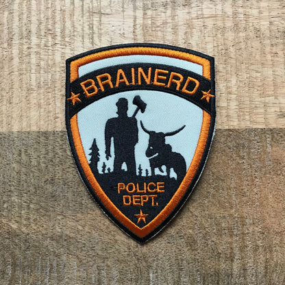 Fargo Movie Brainerd Police Chief Marge Gunderson Embroidered Sew On Iron On Patch Badge Parche DIY Costume Coen - Demogorgon Patches - DP