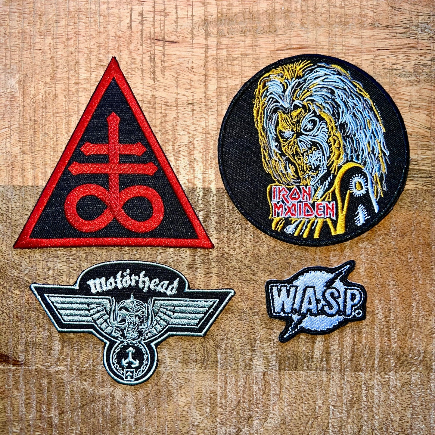 Stranger Things Eddie Munson & Steve Vest Patches Set Embroidered Iron On Sew Badge DIY Prop Vecna Hawkins Metal Blue Jeans Leviathan Cross