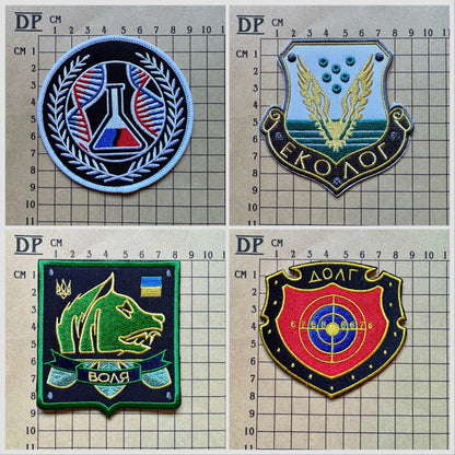 STALKER Game Factions Set Embroidered Patch Iron On Sew Uniform Badge DIY Prop S.t.a.l.k.e.r. 2 Loners Monolith Bandits ISG Duty Renegades