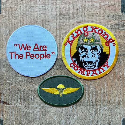 Taxi Driver Travis Bickle Custome Patches Set Embroidered Sew On Iron On Patch Badge DIY Martin Scorsese Iris Betsy - Demogorgon Patches DP
