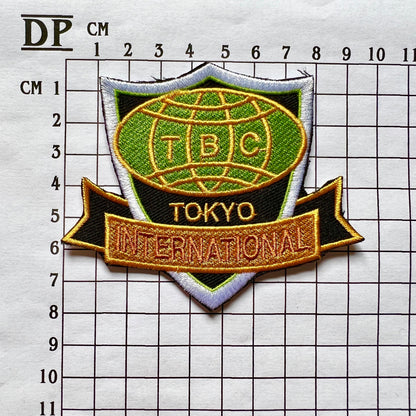 Kill Bill Go Go Yubari TBC Tokyo Uniform Embroidered Iron On Sew Patch Badge Prop Black Mamba Quentin Tarantino Volume 1 2 DIY International