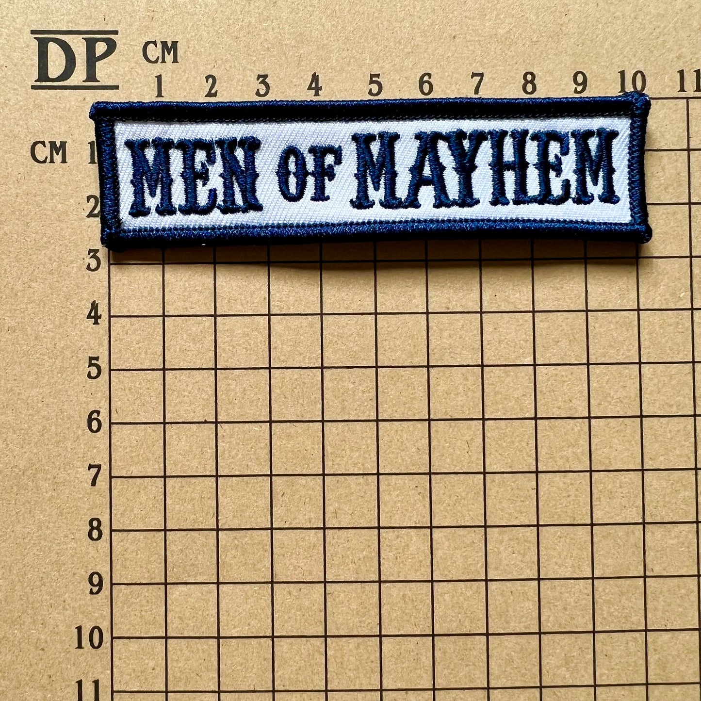 Sons Of Anarchy Jax Teller Leather Vest Embroidered Patches Set Iron On Sew Badge DIY Prop Costume Uniform Samcro SOA Men Of Mayhem MC Opie