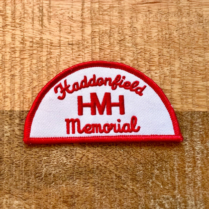 Halloween 2 Haddonfield Memorial Hospital Uniform Budd Jimmy Patch Embroidered Iron On Sew Badge DIY Prop Michael Myers Movie John Carpenter
