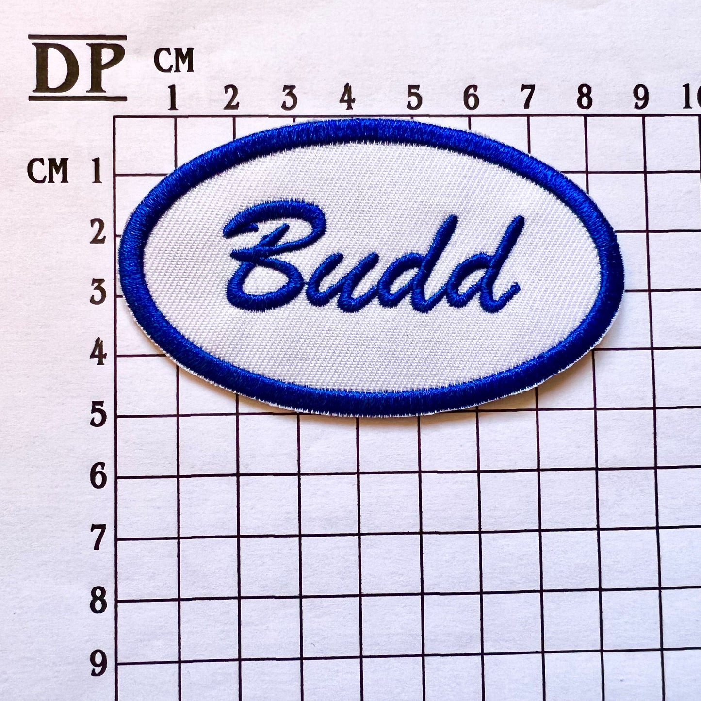 Halloween 2 Haddonfield Memorial Hospital Uniform Budd Jimmy Patch Embroidered Iron On Sew Badge DIY Prop Michael Myers Movie John Carpenter