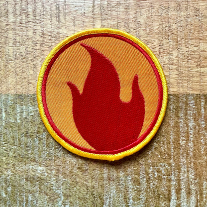 Team Fortress 2 Pyro Uniform Embroidered Patch Iron On Sew Badge DIY Prop Costume TF2 Reliable Excavation & Demolition Red Blu Koth Ctf Game