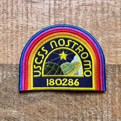 Alien Samuel Brett Uniform & Hat Patches USCSS Nostromo Embroidered Iron On Sew Patch Badge Trucker Cap DIY Prop Costume Ripley Isolation