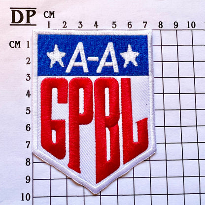 A League Of Their Own Rockford Peaches Uniform Patches Set Embroidered Iron On Sew Badge DIY Prop Jimmy Dugan Dottie Hinson All The Way Mae