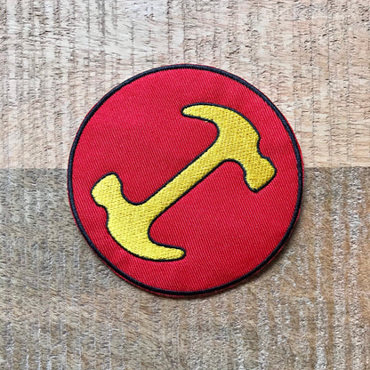 The Simpsons Stonecutters Embroidered Sew On Iron On Patch Badge Parche Homer the Great Stone Cutters DIY Costume  - Demogorgon Patches DP