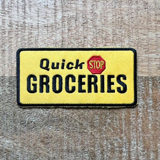 Clerks III Quick Stop Groceries Uniform Front Patch Embroidered Sew On Iron On Badge DIY Prop Costume  Kevin Smith II 2 3 Demogorgon Patches