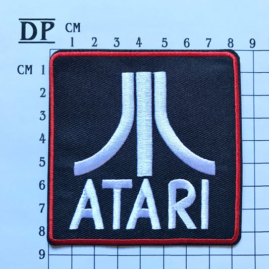 Atari Vídeo Game Logo Inspired Embroidered Sew On Iron On Patch Badge Parche DIY Costume - Demogorgon Patches DP