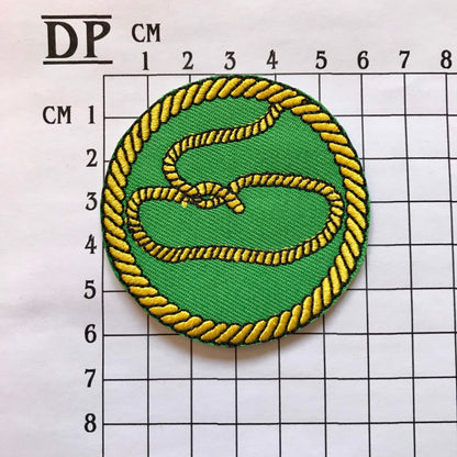 Moonrise Kingdom Sam Shakusky Costume Embroidered Patches Set Iron On Sew Badge Uniform DIY Prop Khaki Boy Scout Wes Anderson Suzy Bishop