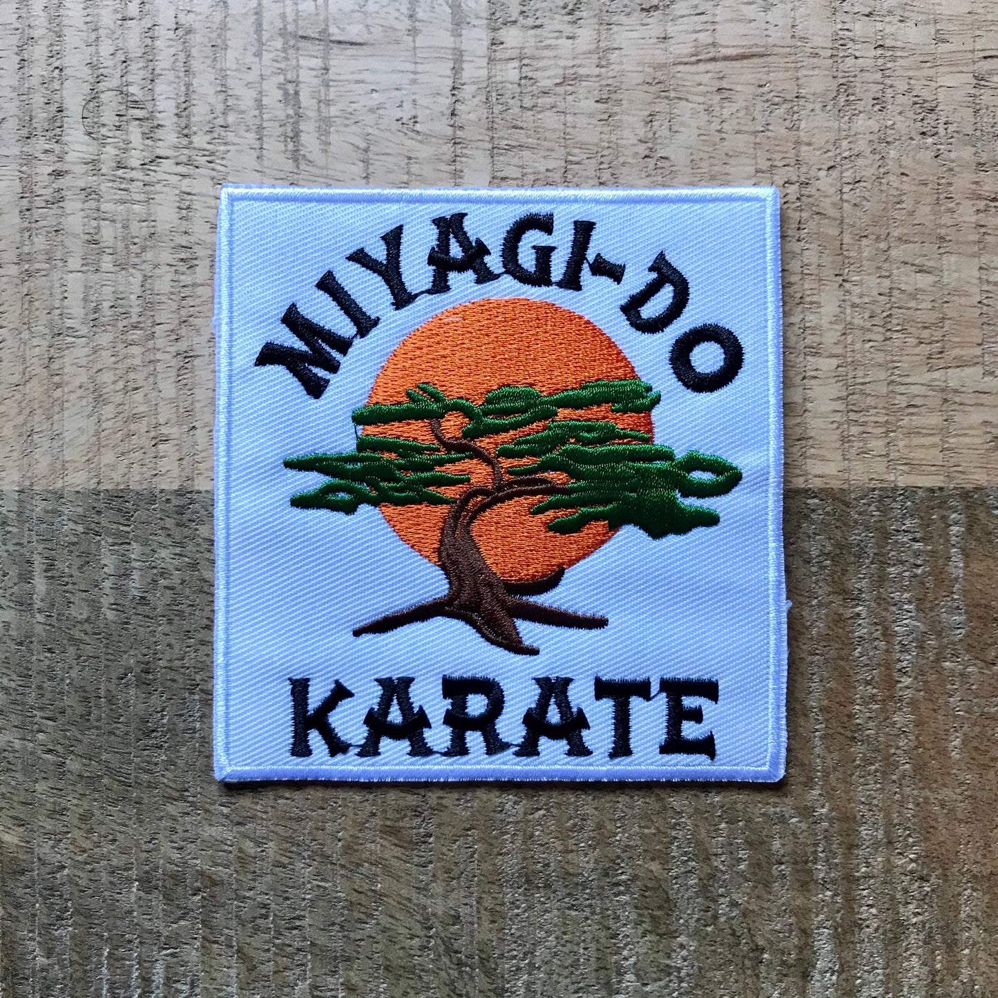 Cobra Kai Karate Kid Miyagi Do Uniform Set Embroidered Iron On Sew Patch Badge Strike First Hard No Mercy DIY Prop Costume Johnny Lawrence