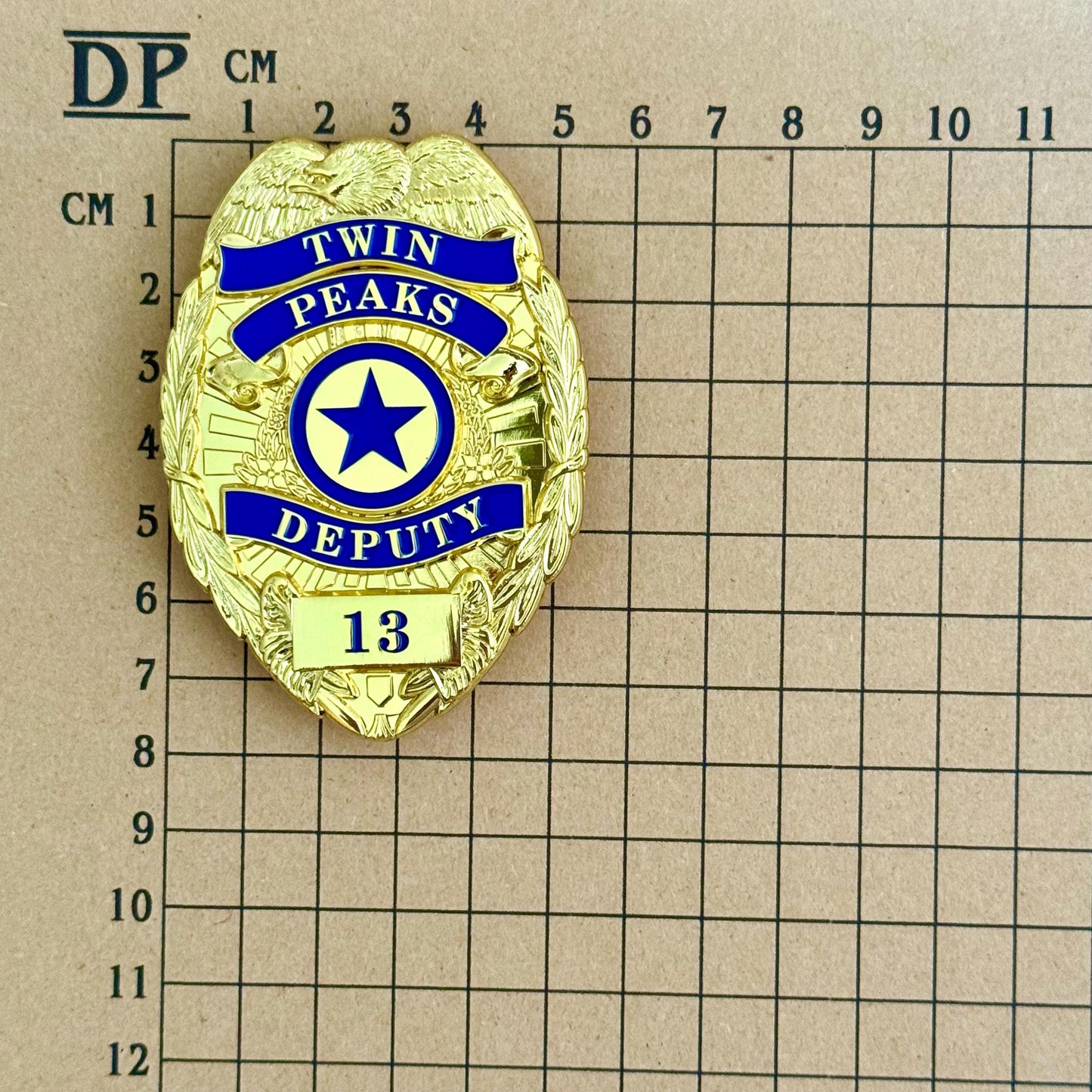 Twin Peaks Police Sheriff Department Full Set Embroidered Iron On Sew Patch And Badge 13 DIY Prop Dale Cooper Andy Brennan Hawk Harry Truman