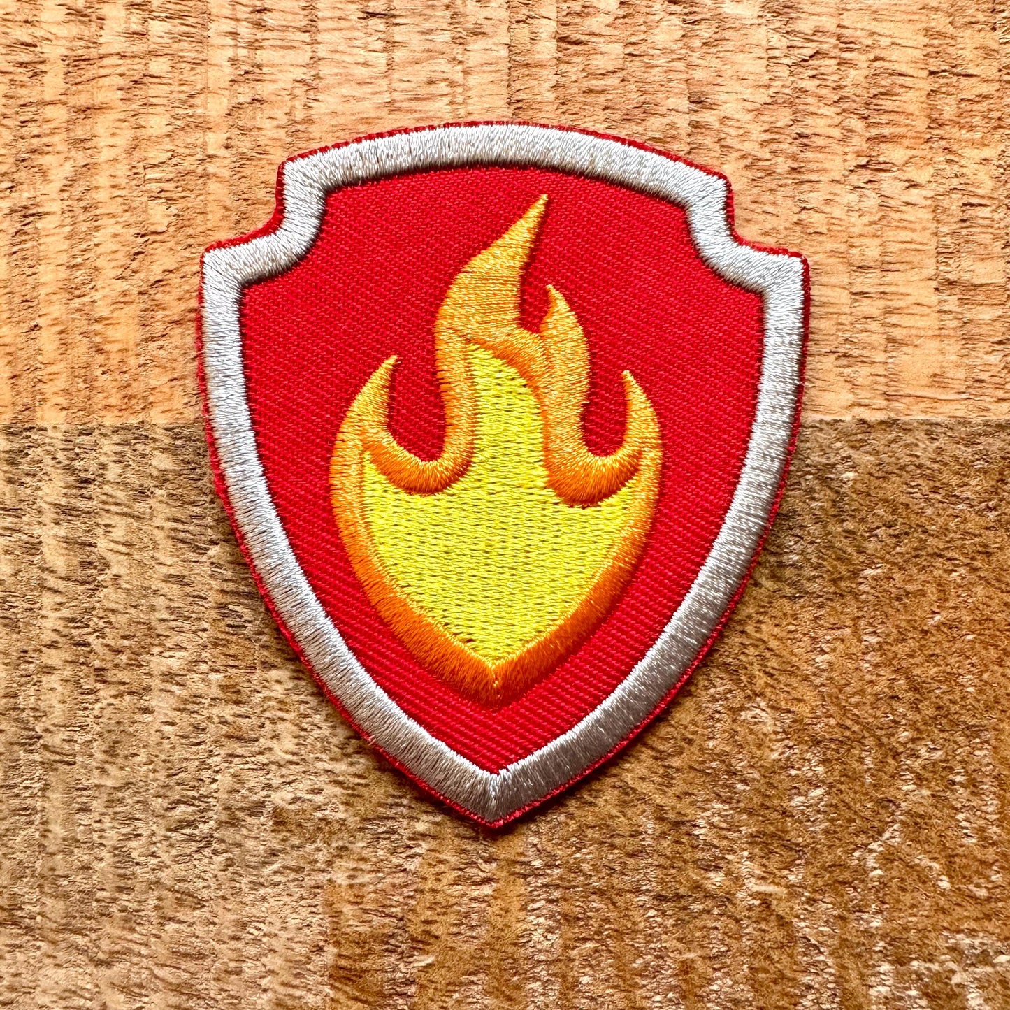 Paw Patrol Shields Embroidered Iron On Sew Patch Badge DIY Costume Prop Police Fire Pilot Kid Recycling Construction Water Rescue Jungle Bay