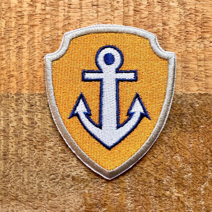 Paw Patrol Shields Embroidered Iron On Sew Patch Badge DIY Costume Prop Police Fire Pilot Kid Recycling Construction Water Rescue Jungle Bay