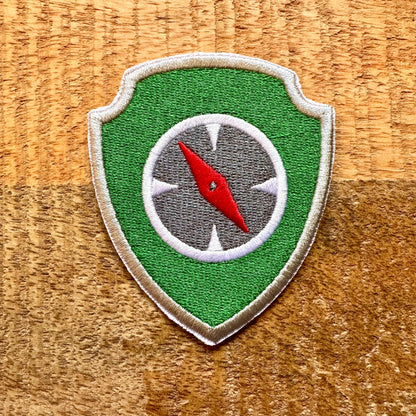 Paw Patrol Shields Embroidered Iron On Sew Patch Badge DIY Costume Prop Police Fire Pilot Kid Recycling Construction Water Rescue Jungle Bay