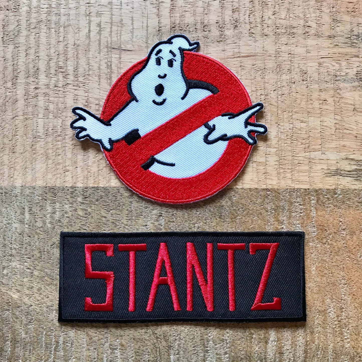 Ghostbusters Uniform Embroidered Sew On Iron On Patch Badge Parche Stantz Venkman Zeddemore Spengler DIY Costume - Demogorgon Patches - DP