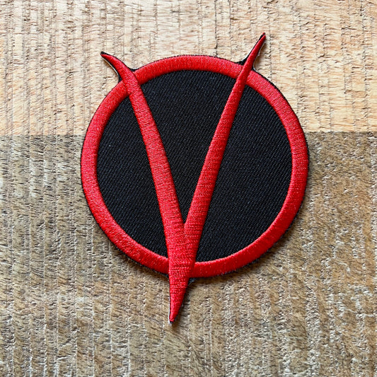 V For Vendetta Embroidered Sew On Iron On Patch Badge Parche DIY Costume Revenge Power To The People Freedom - Demogorgon Patches - DP