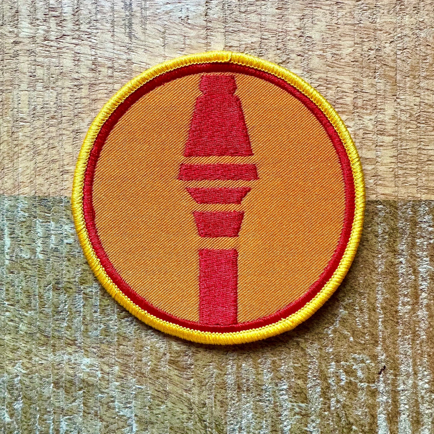 Team Fortress 2 Soldier Uniform Embroidered Patch Iron On Sew Badge DIY Prop Costume TF2 Reliable Excavation & Demolition Red Blu Koth Game
