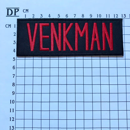 Ghostbusters Uniform Embroidered Sew On Iron On Patch Badge Parche Stantz Venkman Zeddemore Spengler DIY Costume - Demogorgon Patches - DP