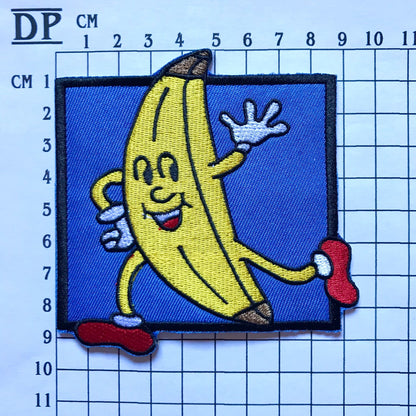 Arrested Development George Michael Bluth’s Frozen Banana Uniform Costume Patch Embroidered Sew On Iron On Badge Parche DIY Original Stand