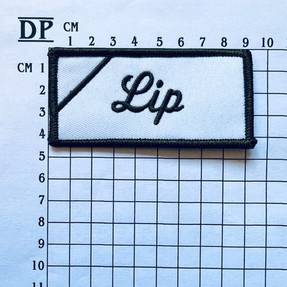 Shameless Lip Gallagher Born Free Cycles Embroidered Patch Iron On Sew On Badge DIY Prop Costume Motor Shop Frank Fiona Ian Debbie Liam Carl