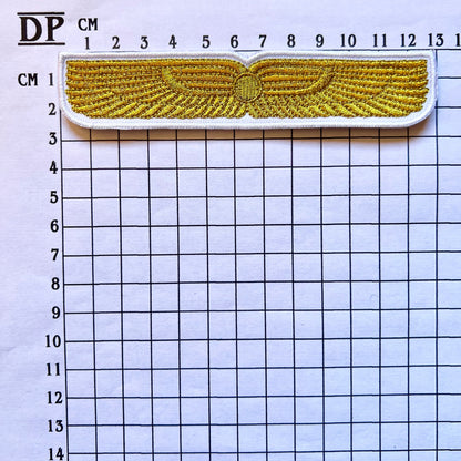 Alien Captain Arthur Dallas Golden Wings Uniform Patch USCSS Nostromo Embroidered Iron On Sew Patch Badge DIY Prop Costume Ripley Koblenz
