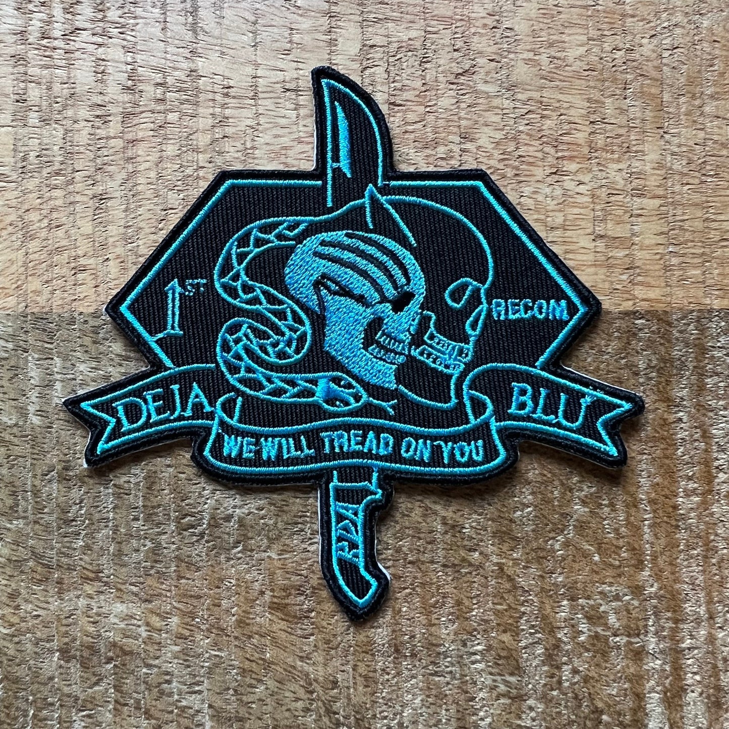 Avatar 2 1st Recom Unit Embroidered Patches Uniform Iron On Sew Badge DIY Prop Costume Project Phoenix Miles Quaritch Deja Blu Pandora Squad