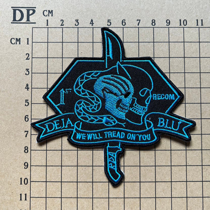 Avatar 2 1st Recom Unit Embroidered Patches Uniform Iron On Sew Badge DIY Prop Costume Project Phoenix Miles Quaritch Deja Blu Pandora Squad