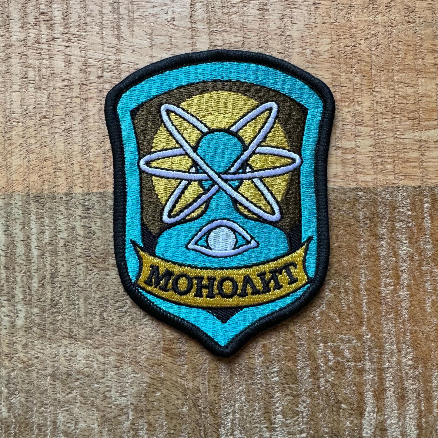 STALKER Monolith Fighter Faction Embroidered Patch Iron On Sew Uniform Badge DIY Prop Game S.t.a.l.k.e.r. Shadow of Chernobyl Charon Zone 2