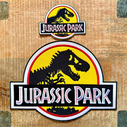 Jurassic Park John Ray Arnold Uniform Crew Embroidered Patch Sew On Iron On Badge Parche DIY Costume InGen Dennis Nedry Dr Ian Malcolm Sorna