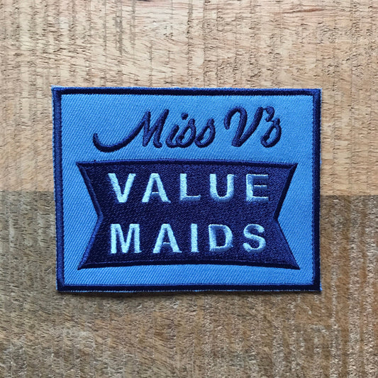Maid Alex Value Maids Uniform Costume Patch Embroidered Sew On Iron On Badge DIY TV Show Hard Work Low Pay and a Mother's Will to Survive DP