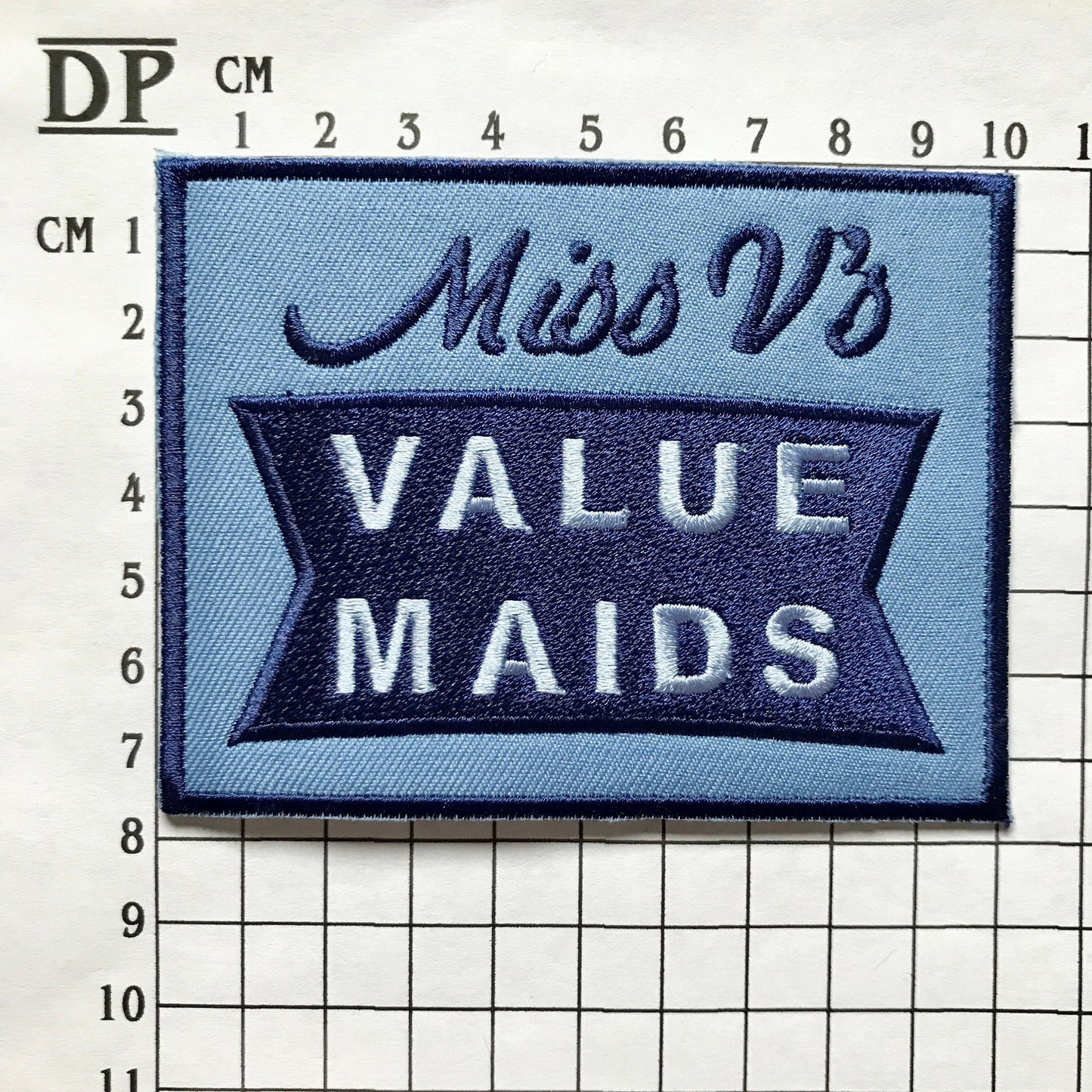 Maid Alex Value Maids Uniform Costume Patch Embroidered Sew On Iron On Badge DIY TV Show Hard Work Low Pay and a Mother's Will to Survive DP