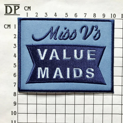 Maid Alex Value Maids Uniform Costume Patch Embroidered Sew On Iron On Badge DIY TV Show Hard Work Low Pay and a Mother's Will to Survive DP