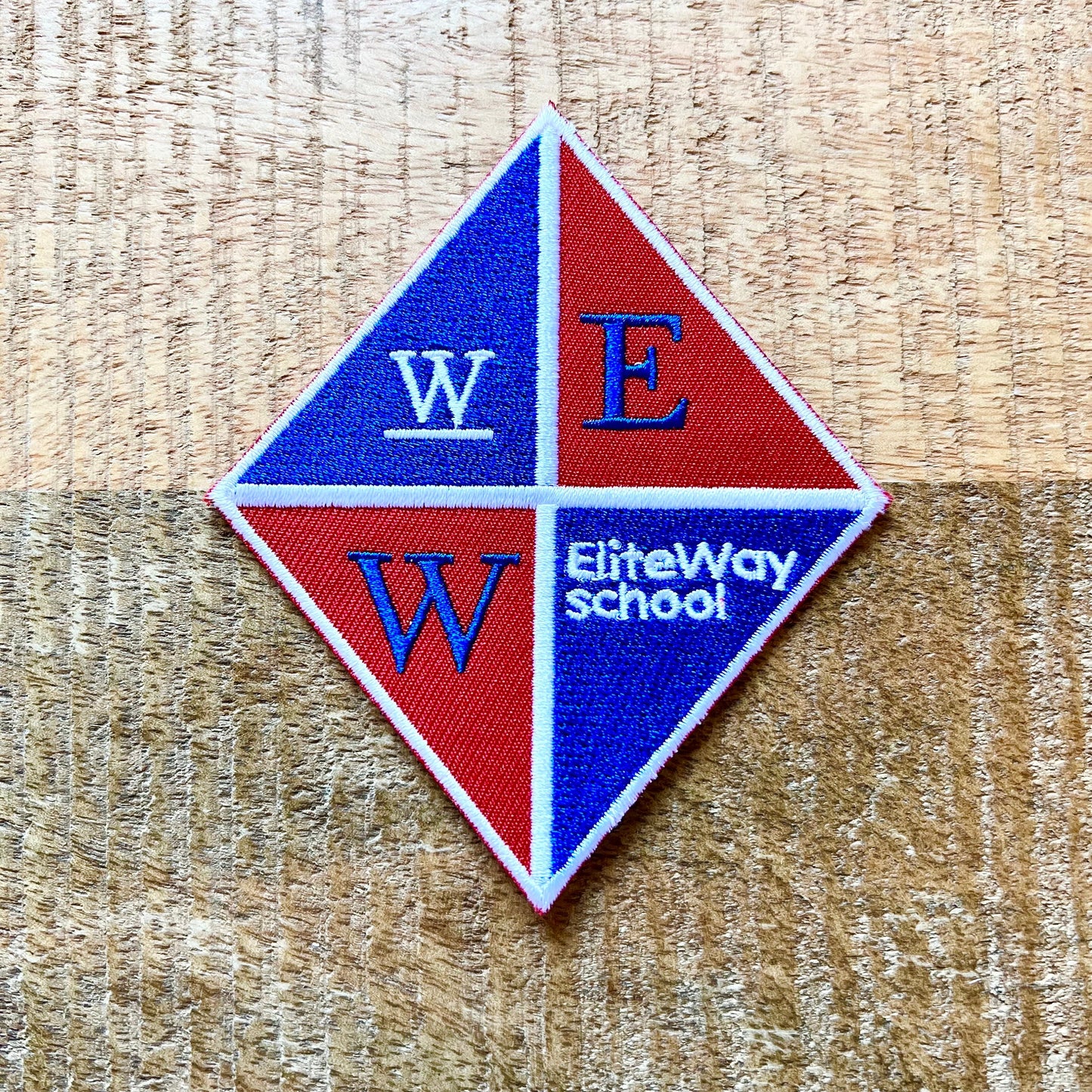 Rebelde Way Uniform Embroidered Patch Iron On Sew Badge DIY Prop Costume Elite Way School Pablo Bustamante  Marizza Pia Spirito Mía Colucci